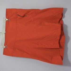 Royal Robbins Orange stretch skirt. Size 14
